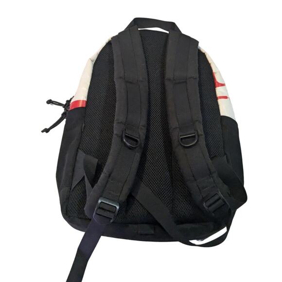 RAREFORM laptop upcycled billboard vinyl Summit backpack Unisex White Womens - Picture 6 of 11